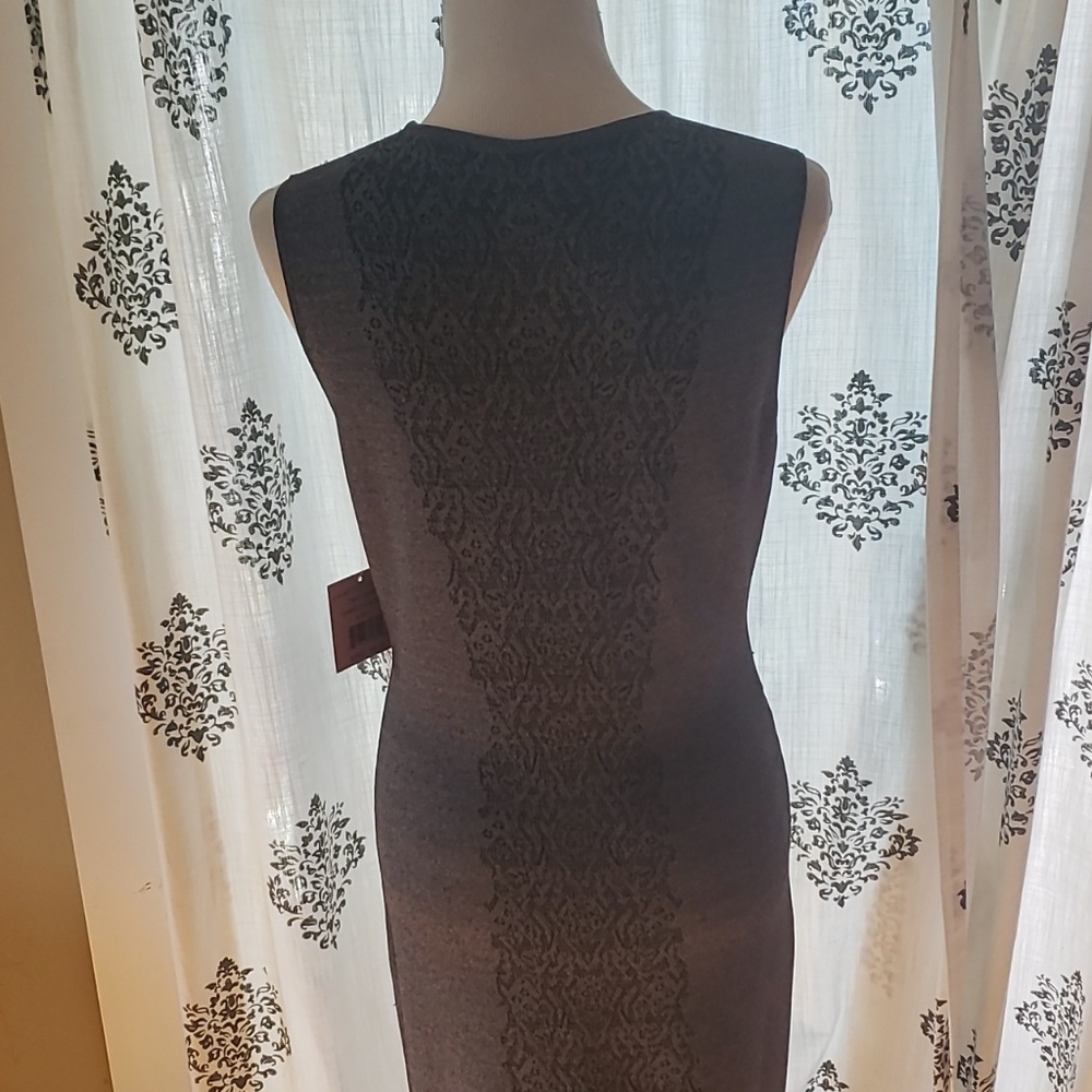 Nanette Lepore BNWT Charcoal Black Dress Large - Picture 6 of 7